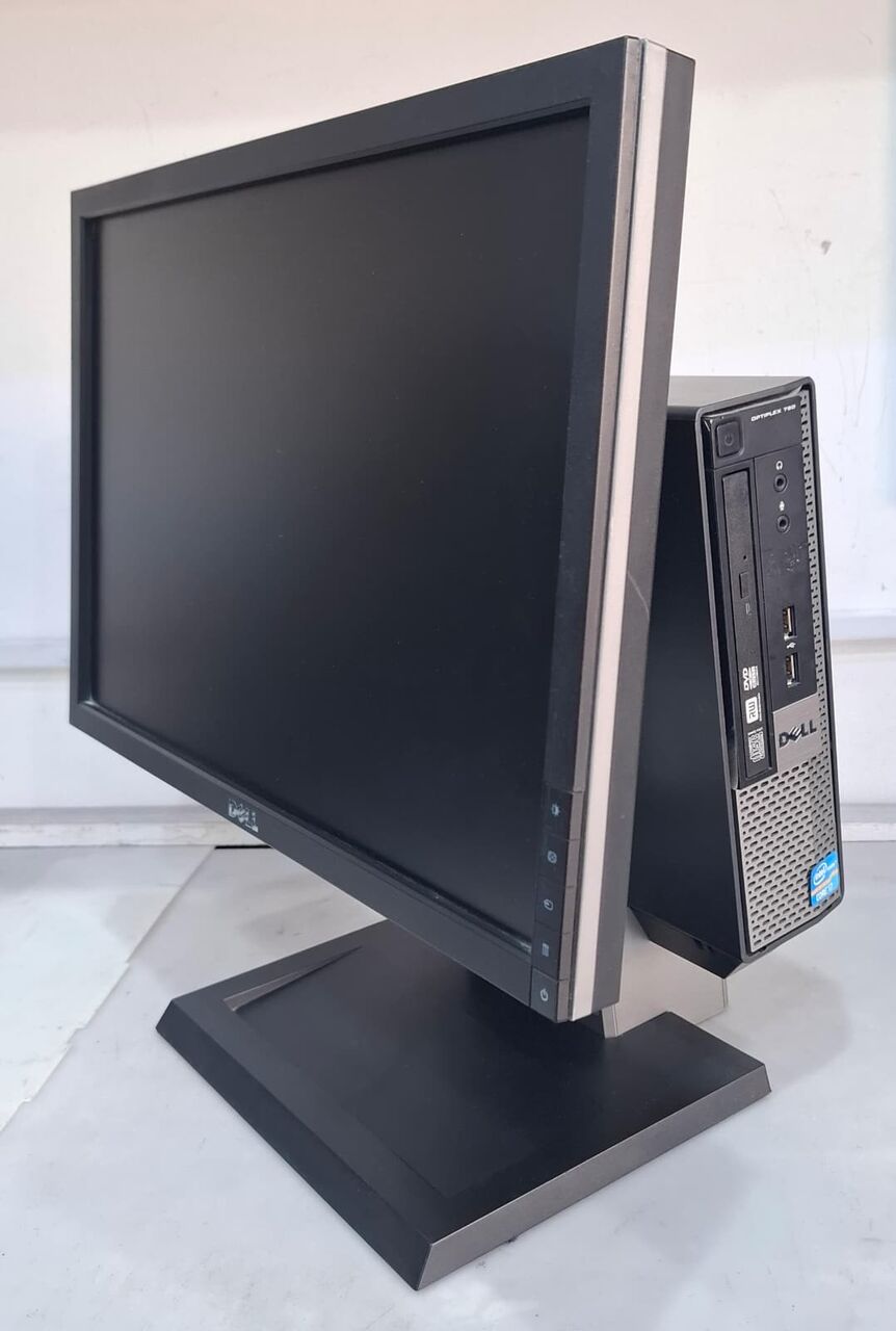 Riffa, Computers, BHD 55,  DELL Core I7 All In One WiFi Computer 20" HD Wide Monitor 8GB RAM + 256GB SSD Ready Win 11