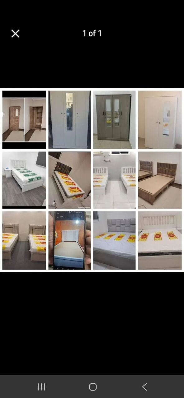 Dhurma, Furniture, SAR 11,  New Bedroom Set And Mitrss Cabinet Sale