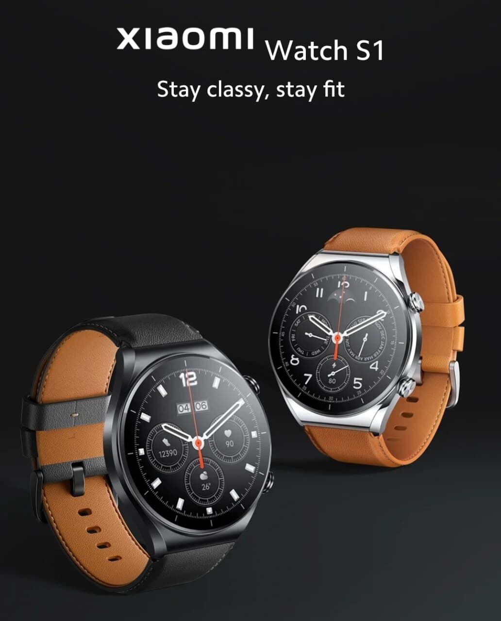 Jubail, Mobile Phones, SAR 300,  ⌚ Xiaomi Watch S1 Black - Premium Smartwatch In Excellent Condition