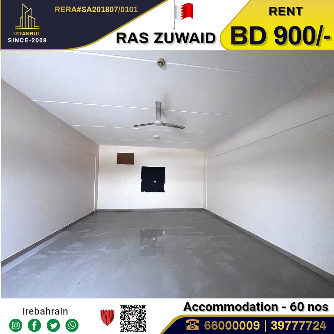 Asker, Staff Accommodation, BHD 900,  Labor Accommodation For Rent In Ras Zuwaid