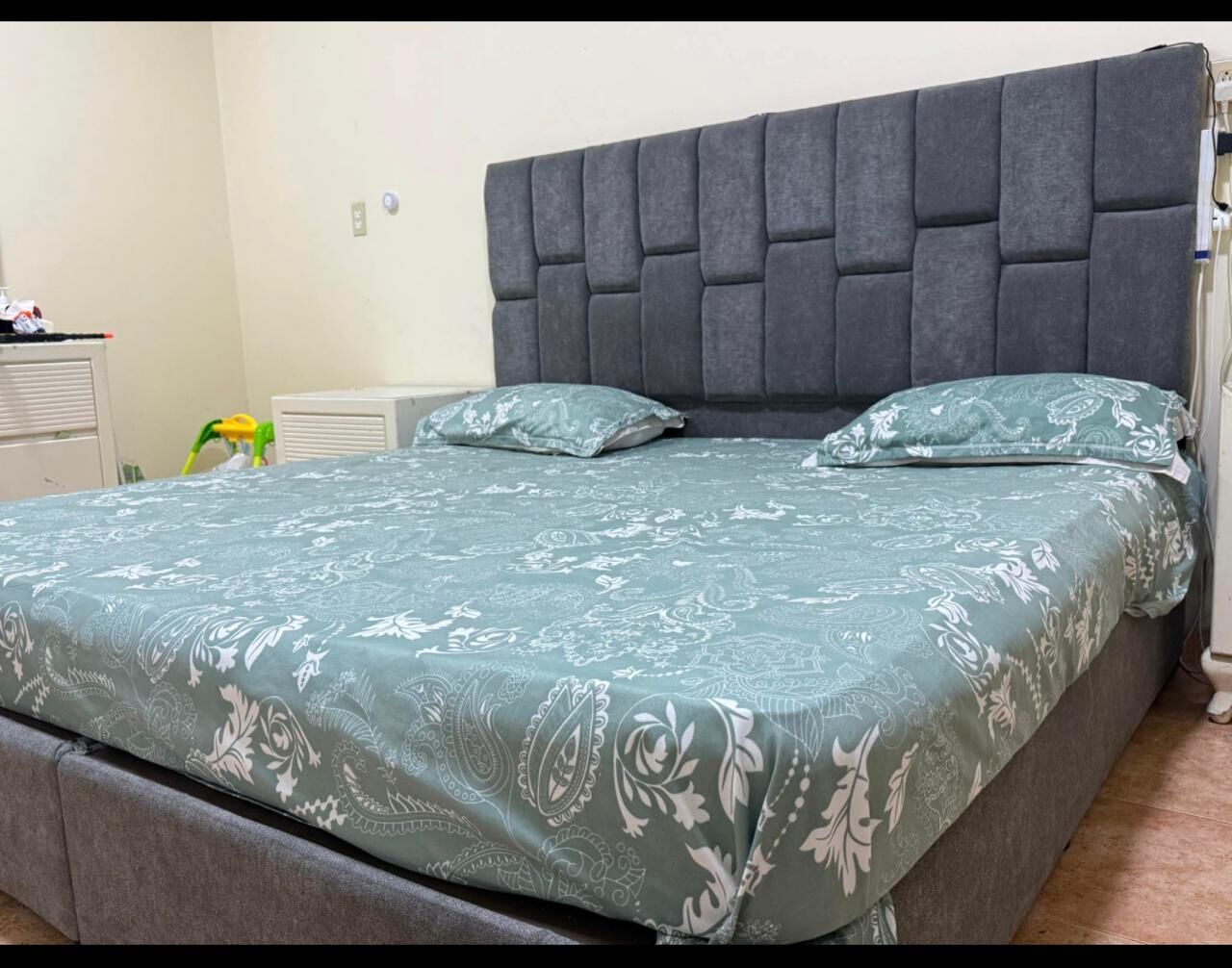 Jubail, Furniture, SAR 450,  King Size Bed With Cot For Sale
