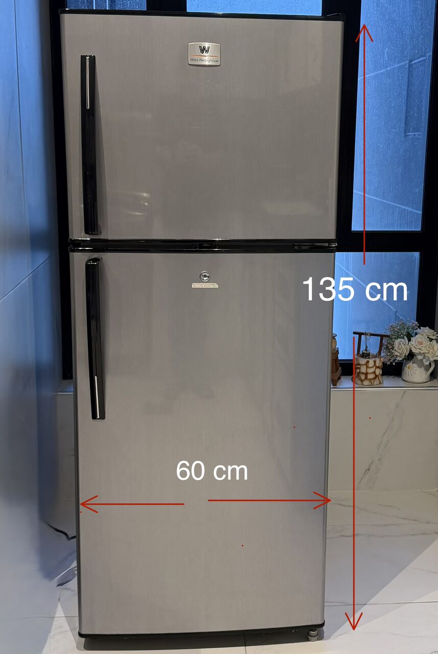Dammam, Appliances, SAR 950,  Refrigerator-Freezer White-Westinghouse, Very Clean, Used, For Sale
