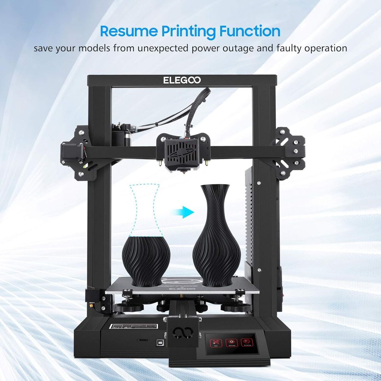 Mushrefah, Computers, SAR 1000,  ELEGOO 3D Printer Neptune 2 FDM 3D Printer