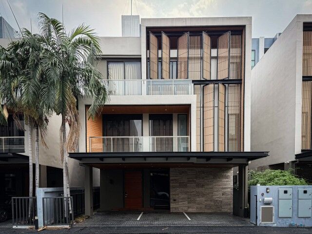 Bangkok, Villas, THB 150000,  58 Sq. Feet,  For Rent #3-story Luxury House, Motique Chaengwattana Village, Soi 10 #near Harrow