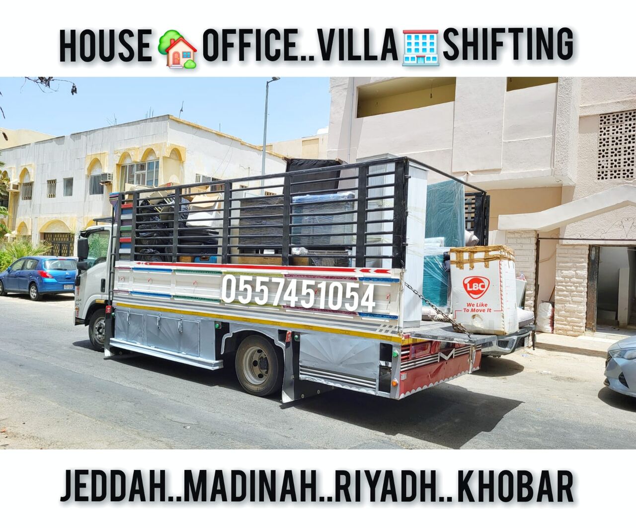 Jeddah, Labor/Moving, ArYaN Movers Packers In Jeddah Home Villa Furniture Shifting Movings Service//0557451054