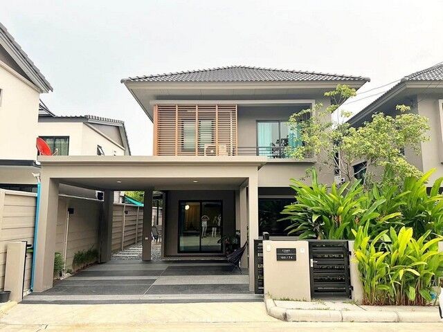 Bangkok, Villas, THB 55000,  41 Sq. Feet,  Code C7236 2-story Detached House For Rent, Areeya Como Botanica Village, Bangna 1, House