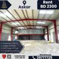 BHD 2300,  1143 Sq. Meter,  Factory / Workshop / Warehouse For Rent &ndash; Askar (Near ALBA) | BD 2,300/-