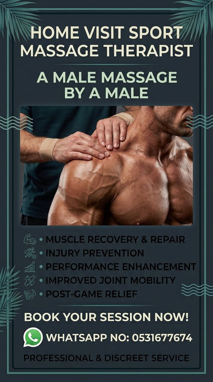 Riyadh, Sports, Sport Massage Therapy For Male