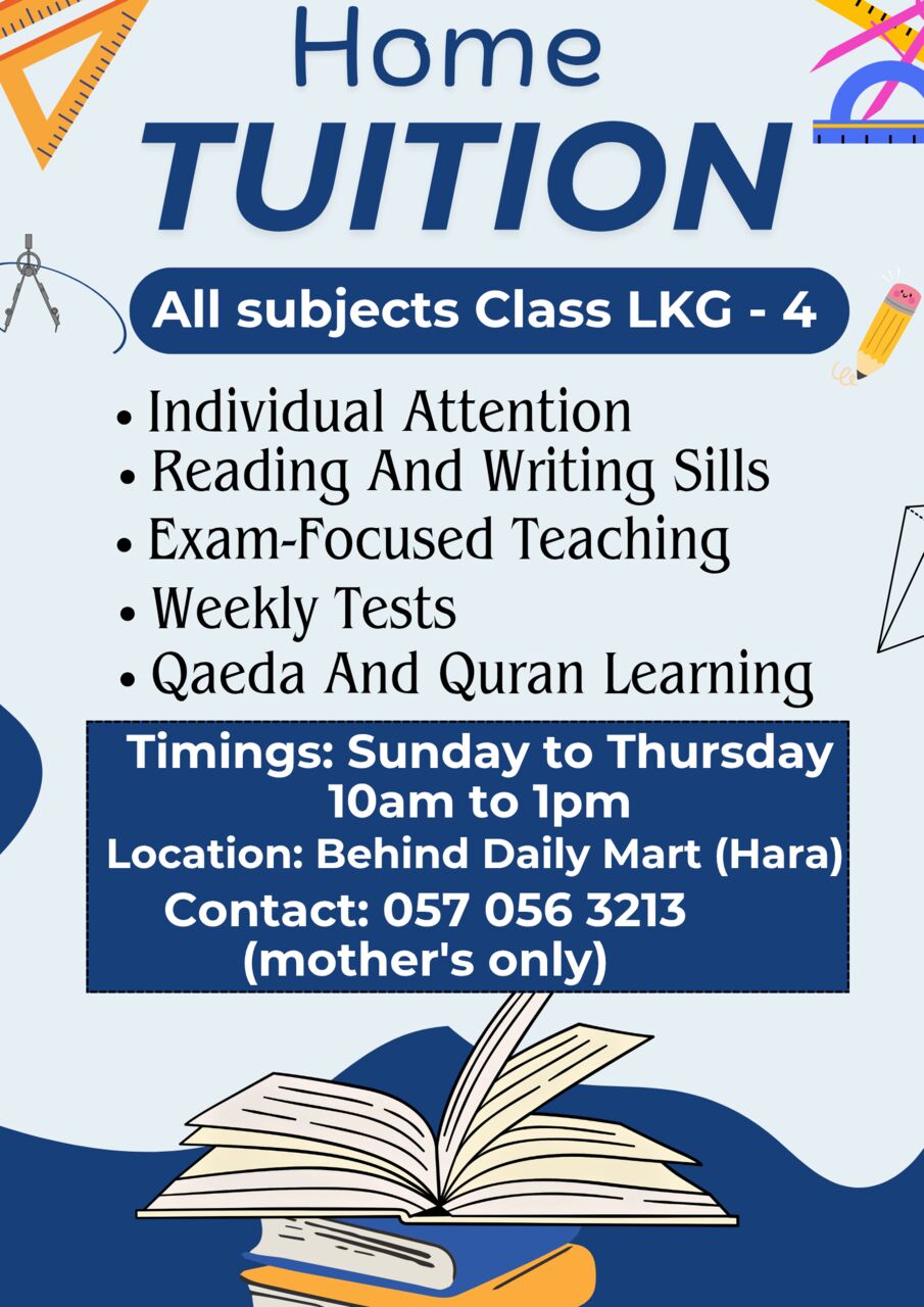 Riyadh, Lessons Offered, School And Quran Tution