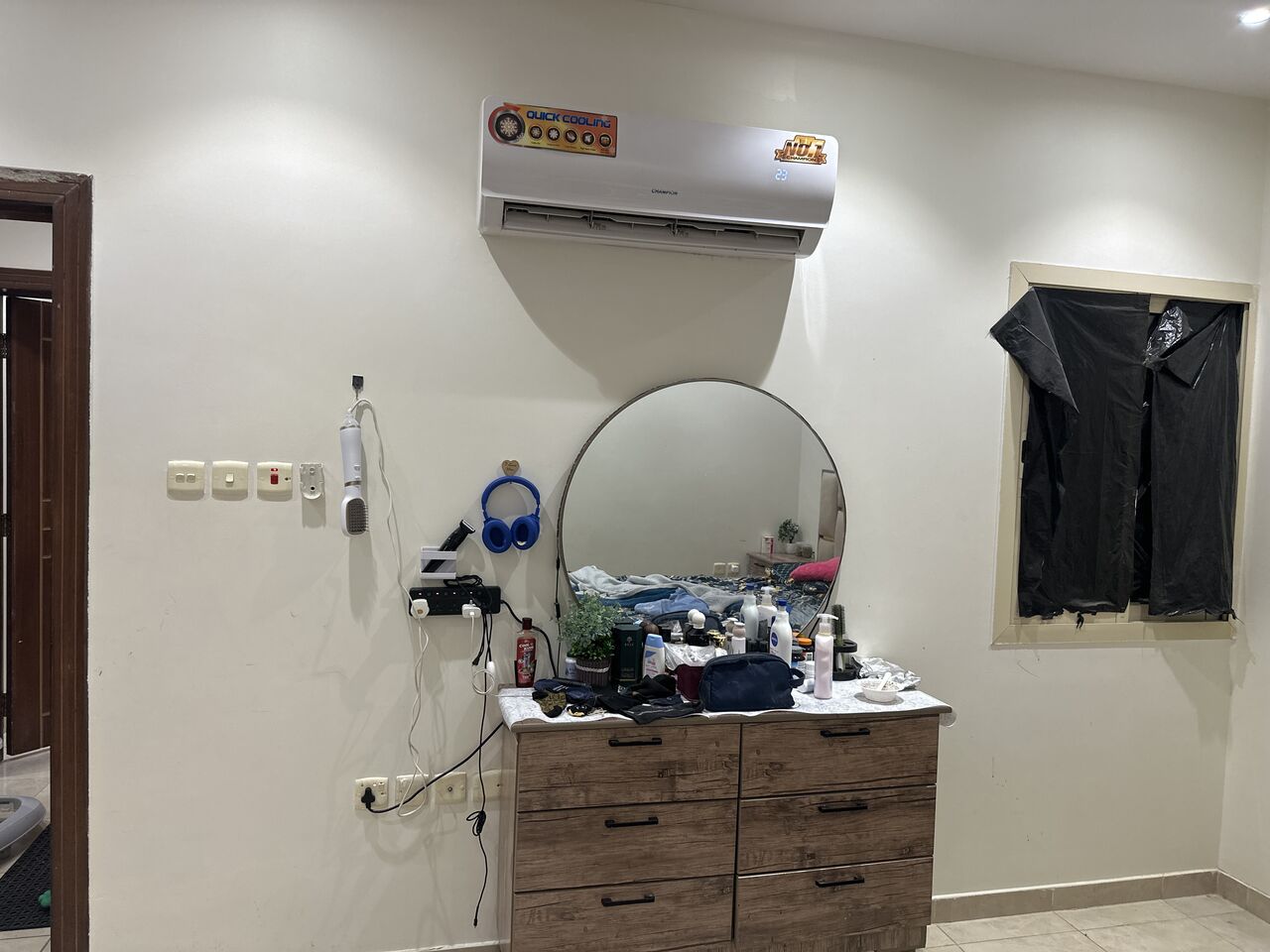Al Yasmin, Rooms for Rent, SAR 2000/month,  Furnished,  Contact # 00966-501447036 Separate Furnished Room With Attached Bath Room