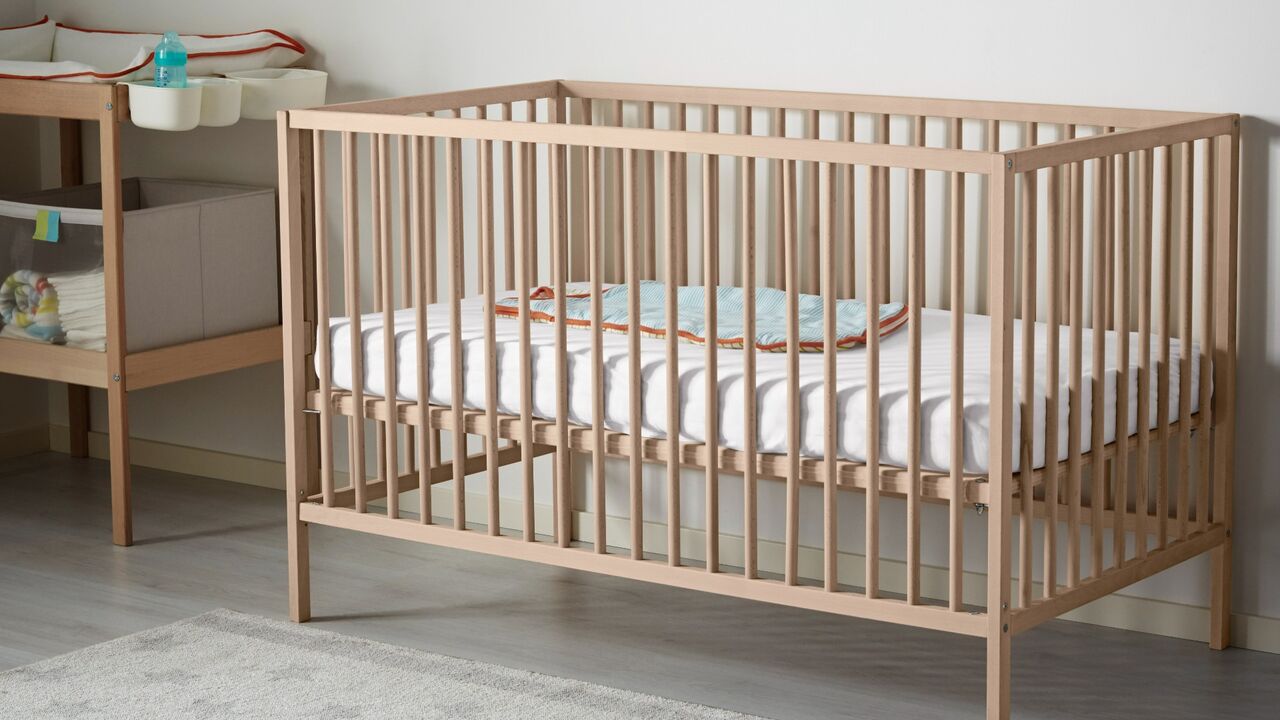 Juffair, Baby & Kid Stuff, BHD 50,  2 Baby Cradles &mdash; IKEA Gulliver Cot + Wooden Swinging Cradle With Mattresses