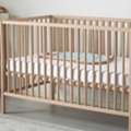 BHD 50,  2 Baby Cradles &mdash; IKEA Gulliver Cot + Wooden Swinging Cradle With Mattresses