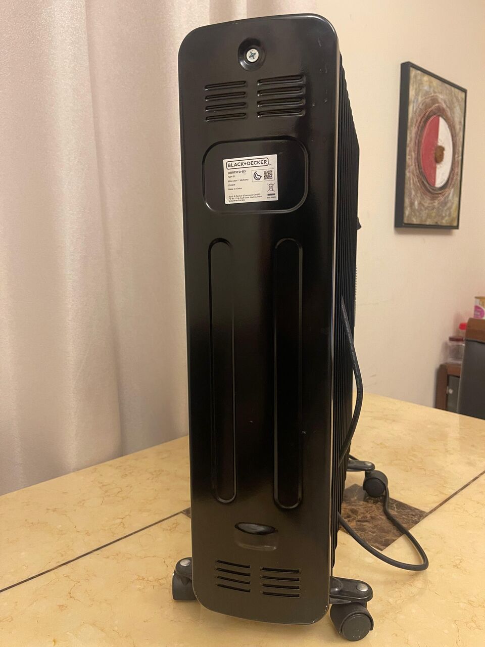 Juffair, Appliances, BHD 15,  Black+Decker 13 Fin Oil Radiator Heater 2500W &mdash; Excellent Condition