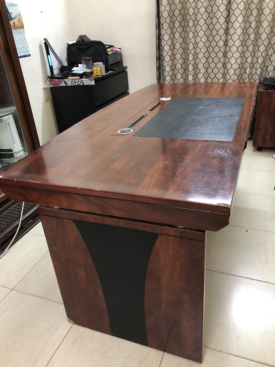 Riyadh, Furniture, SAR 980,  Office Desk Wooden Heavy-Duty