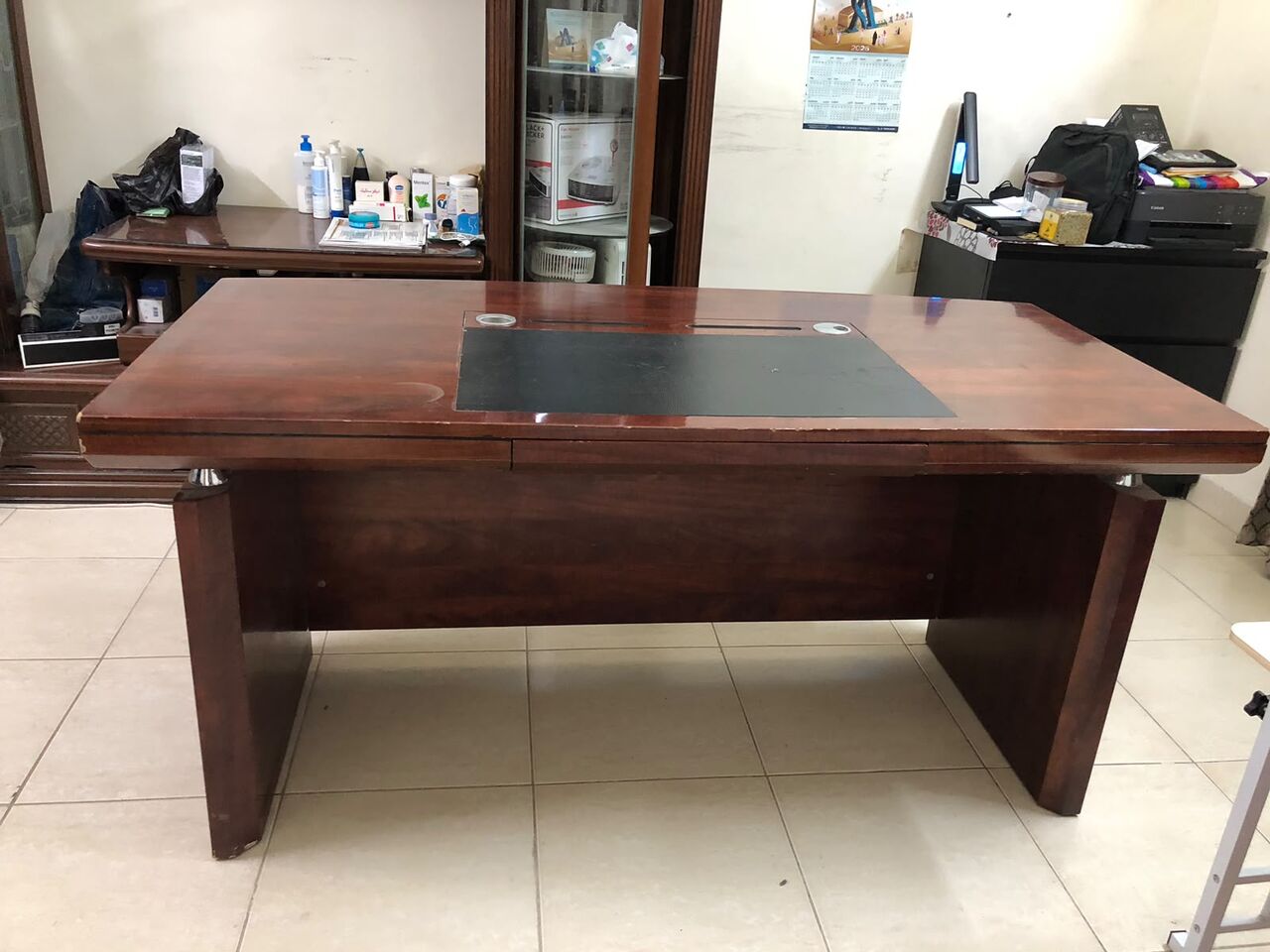 Riyadh, Furniture, SAR 980,  Office Desk Wooden Heavy-Duty