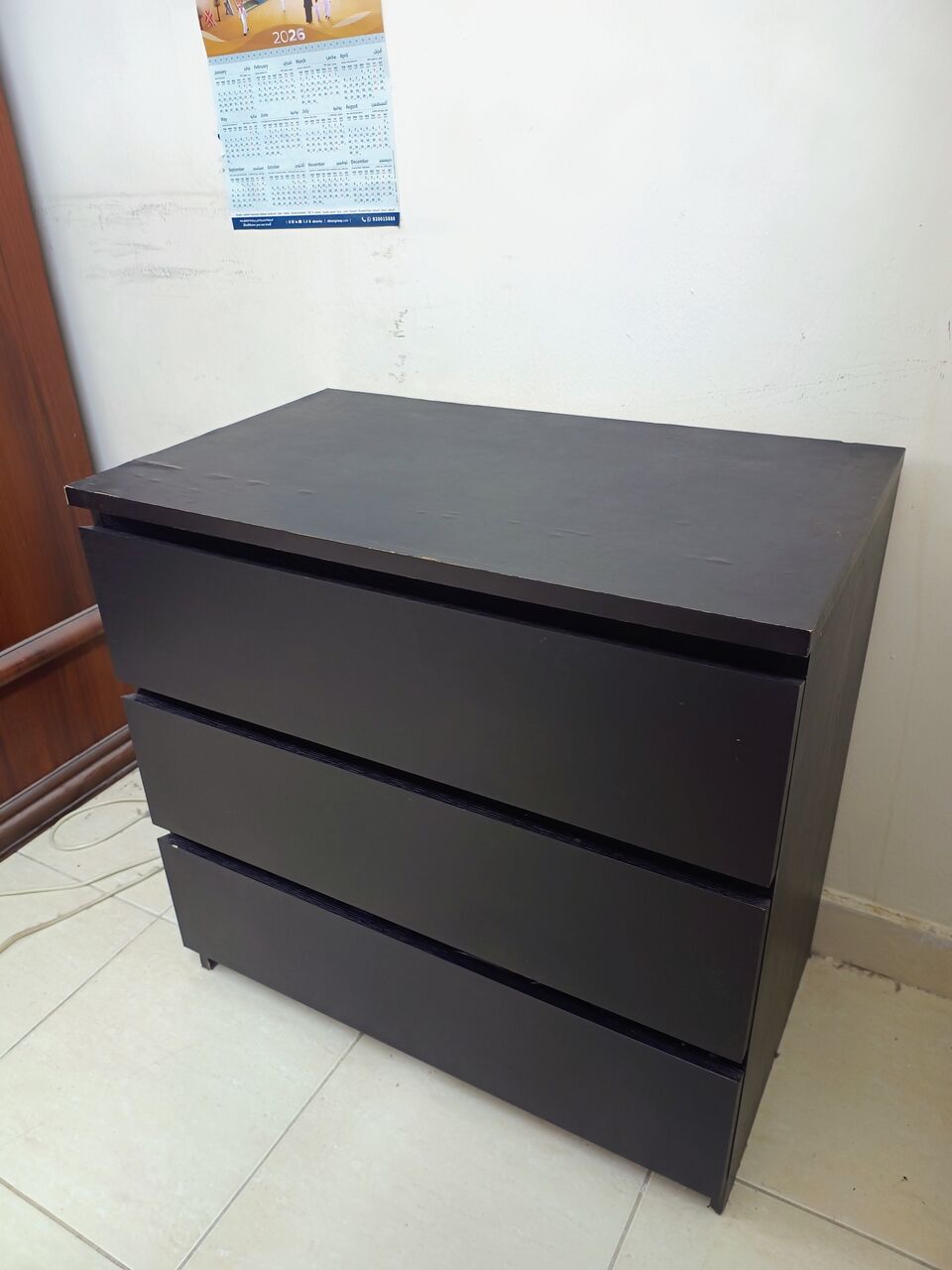 Riyadh, Furniture, SAR 150,  IKEA Drawer  (Black)