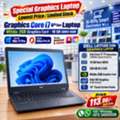 BHD 113,  DELL Graphics Core I7 Laptop 14