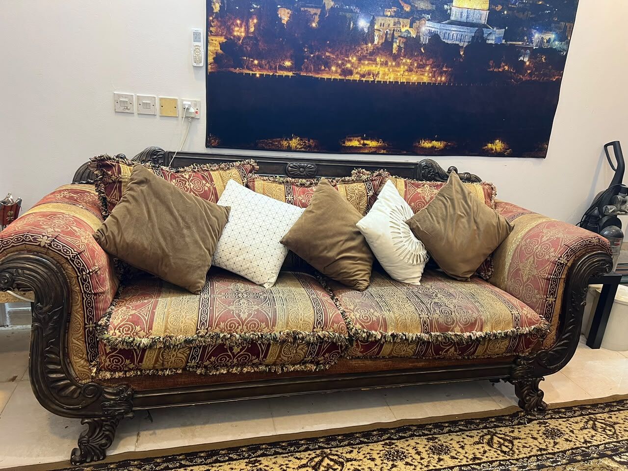 Riyadh, Furniture, SAR 2200,  Bedroom Set And Sofa Set For Sell