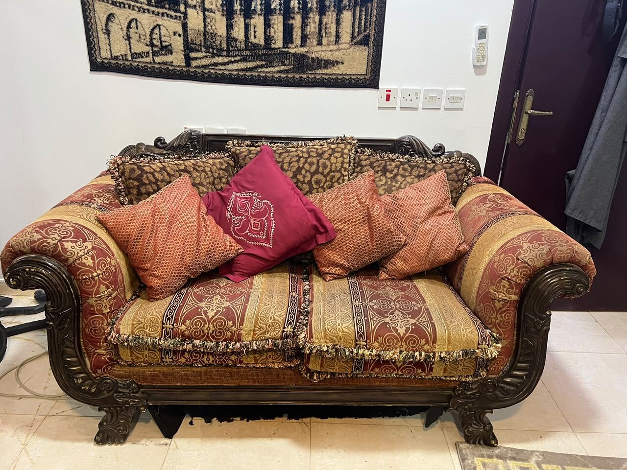 Riyadh, Furniture, SAR 2200,  Bedroom Set And Sofa Set For Sell