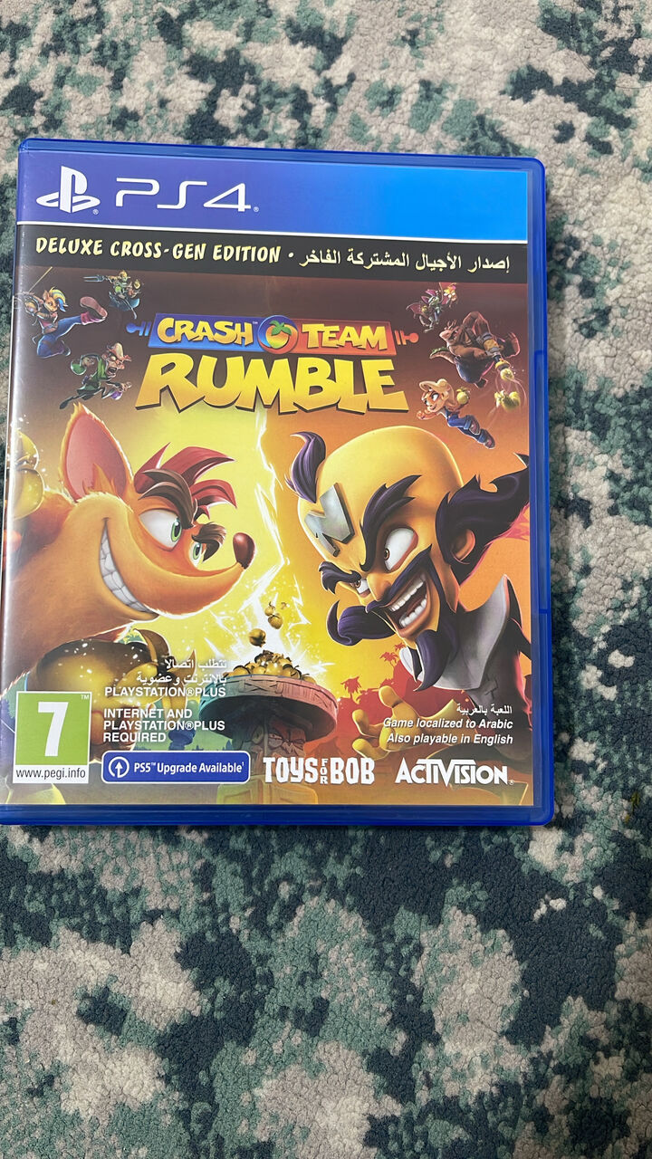 Al Khobar Al Shamalia, Video Games, SAR 12,  PS4 ( Crash Team Rumble) For Sale.