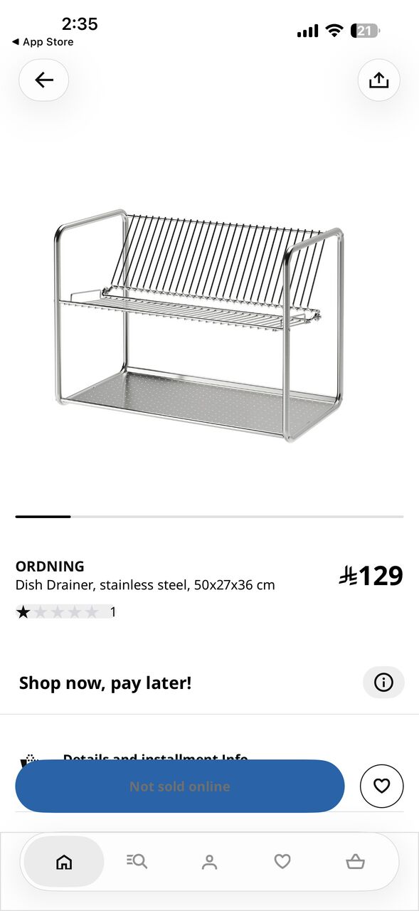 Riyadh, Household Items, SAR 70,  Dish Drying Rack