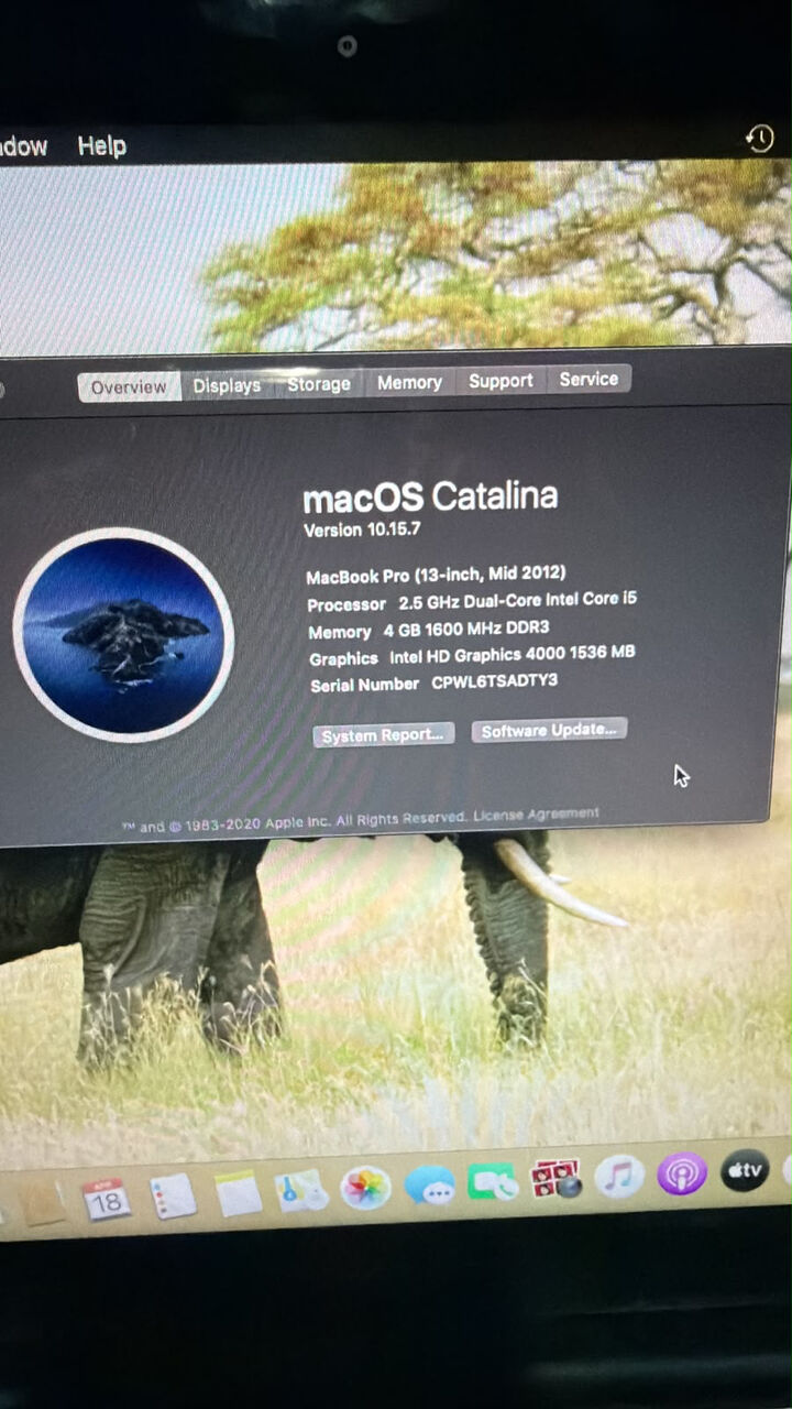 Manama, Tablet Computers, BHD 65,  Macbook Pro For Sell Urgent 2012 4 Gb Ram Its Like New