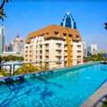 THB 20999,  41 Sq. Meter,  BTS Ploenchit 320m. 41 Sq M. Nai Lert Park, 35% Discount, Condo, Corner Room, 2nd Floor,