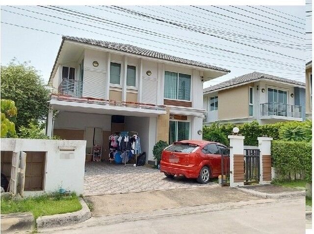 Bangkok, Real Estate For Sale, THB 5940000,  3 BR,  51 Sq. Feet,  Single House For Sale, Home Place The Park Wongwaen Project, Rama 9, Bangkok.