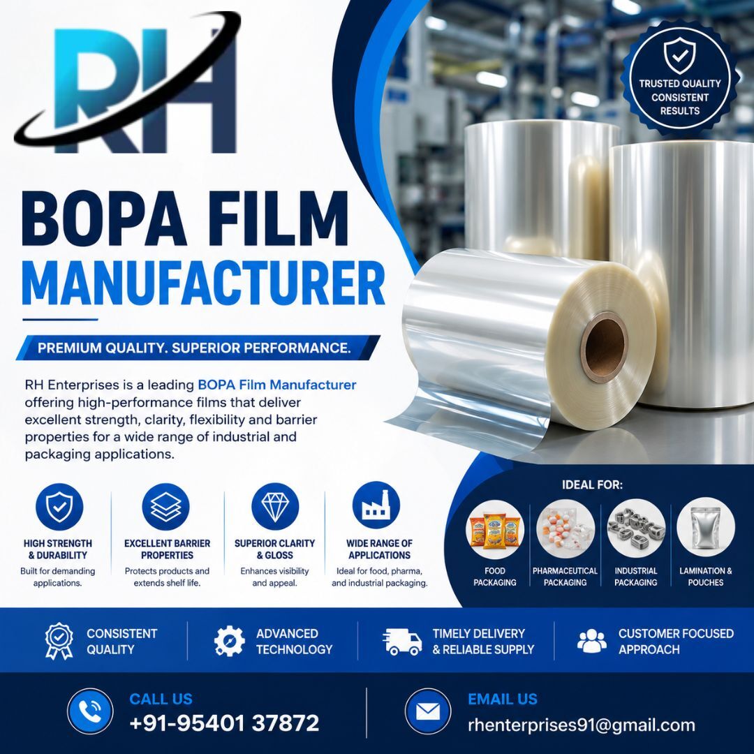 New Delhi, Materials, Affordable BOPA Film Manufacturer - RH Enterprises