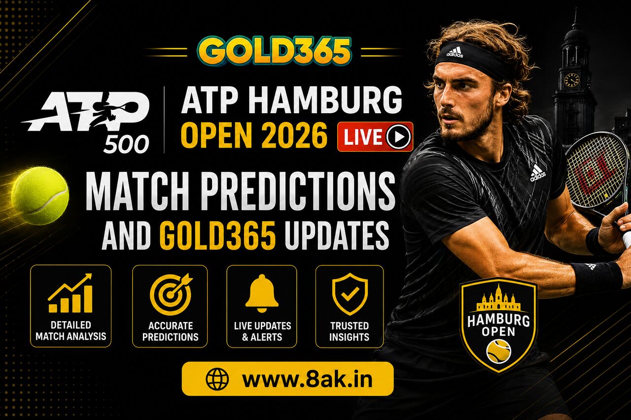 Pune, Business, ATP Hamburg Open 2026 Live: Match Predictions And Gold365 Updates