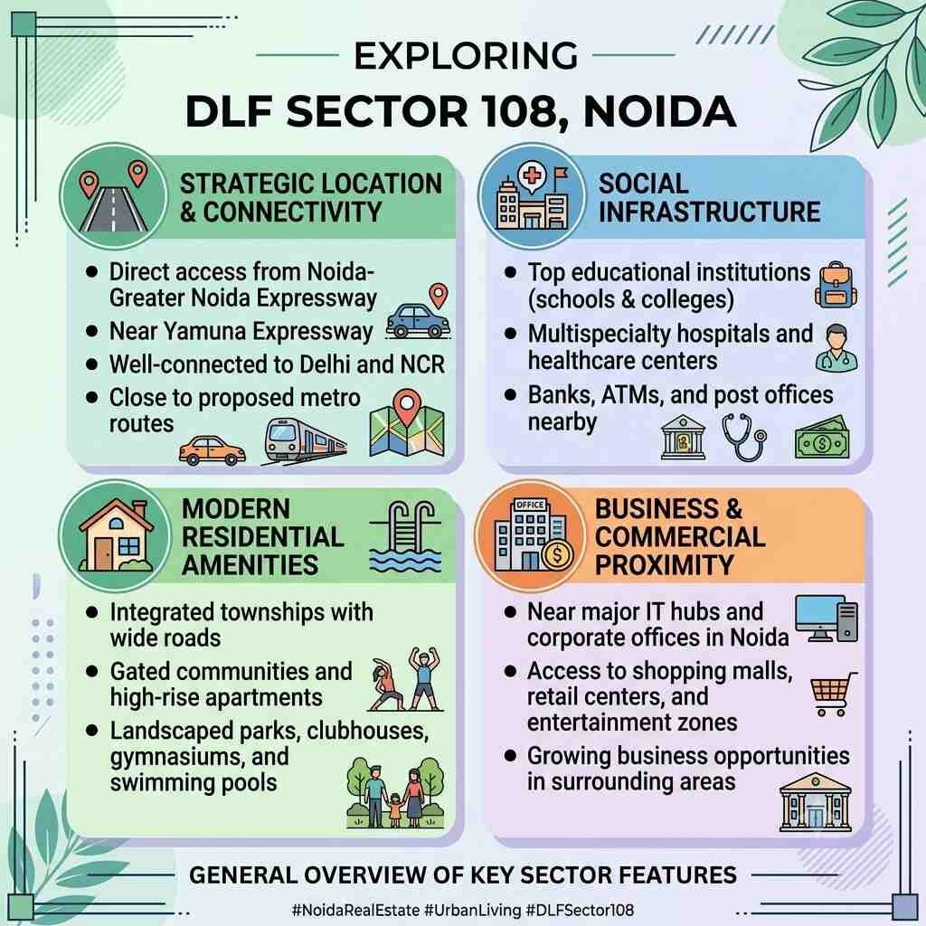 Noida, Household Items, DLF Sector 108 Noida Is Your Destination For Luxury Homes