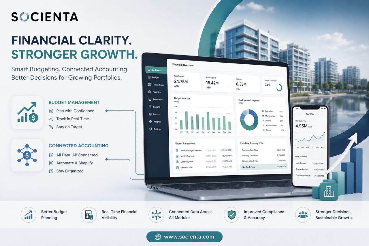 Dubai, Software Development, Drive Smarter Property Decisions Through Connected Financial Management