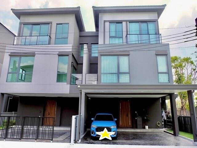 Bangkok, Real Estate For Sale, THB 12900000,  4 BR,  1 Sq. Feet,  3-story Twin House For Sale, 241 Sq M, Baan Klang Muang The Edition Bangna, Near Mega
