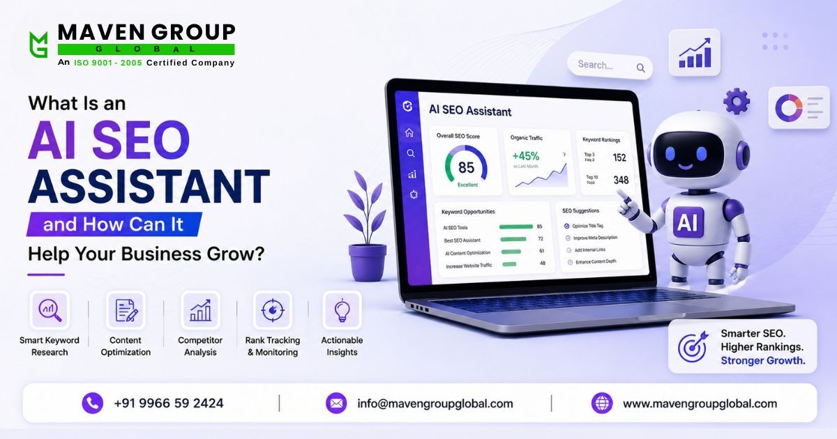 Hyderabad, Web Design & Development, What Is An AI SEO Assistant And How Can It Help Your Business Grow?