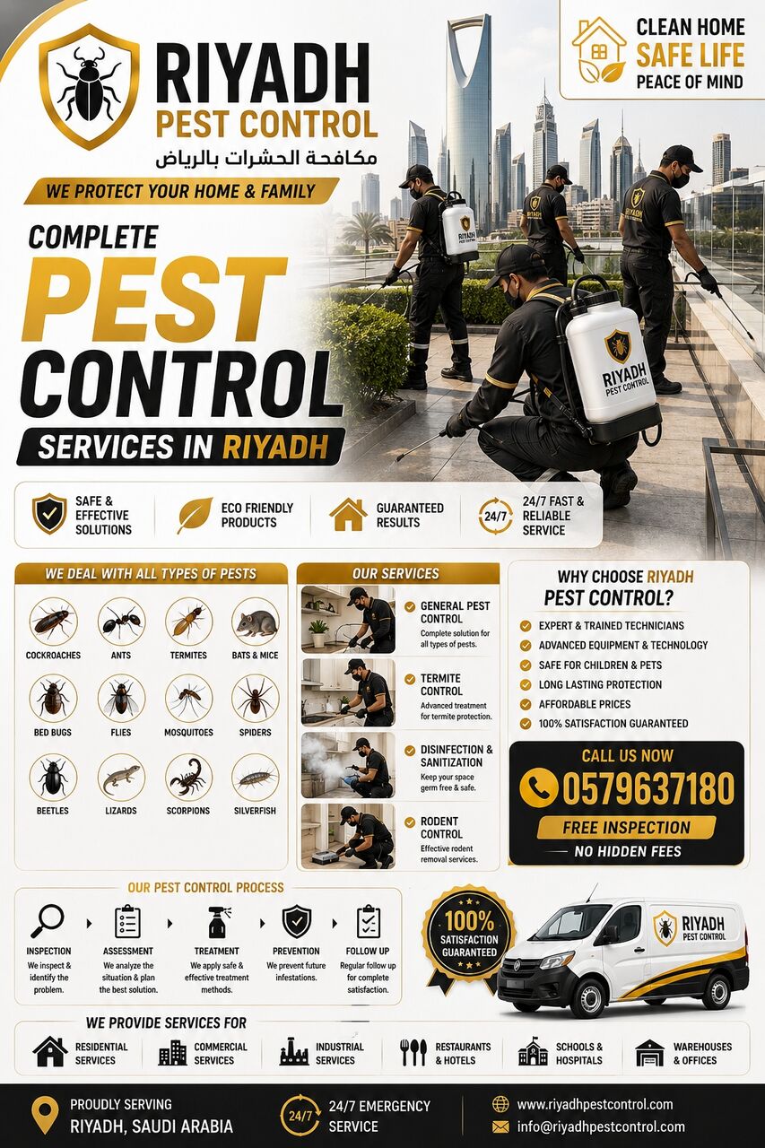 Al Nakheel, Pest Control, 🚀🦟 RAWAD Pest Control  🏆 Professional Pest Management Services In Riyadh  🏠
