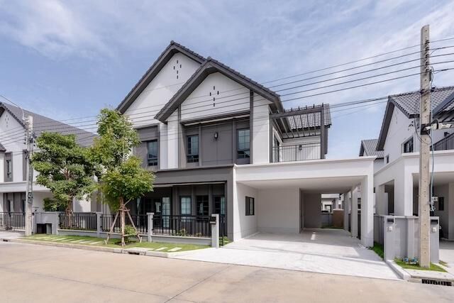 Bangkok, Villas, THB 150000,  59 Sq. Feet,  2-story Detached House For Rent, 59.8 Sq M, Centro Bangna Phase 2, Bangna Road, Near Mega