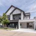 THB 150000,  59 Sq. Feet,  2-story Detached House For Rent, 59.8 Sq M, Centro Bangna Phase 2, Bangna Road, Near Mega
