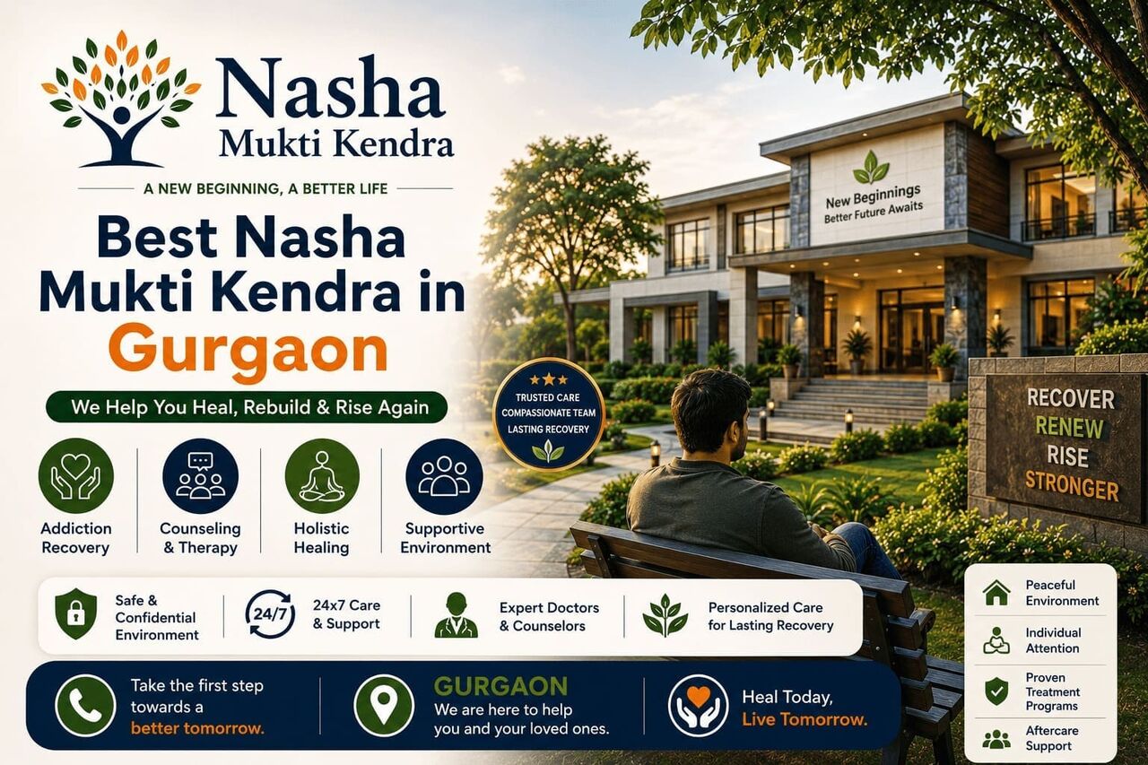 Gurgaon, Health, Best Nasha Mukti Kendra In Gurgaon &ndash; Start Your Recovery Today