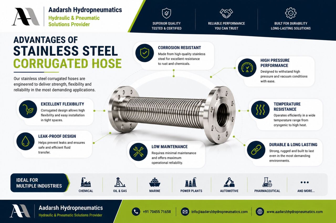 Ahmedabad, Automotive, Looking For Stainless Steel Flexible Corrugated Bellow Hose Supplier In India?