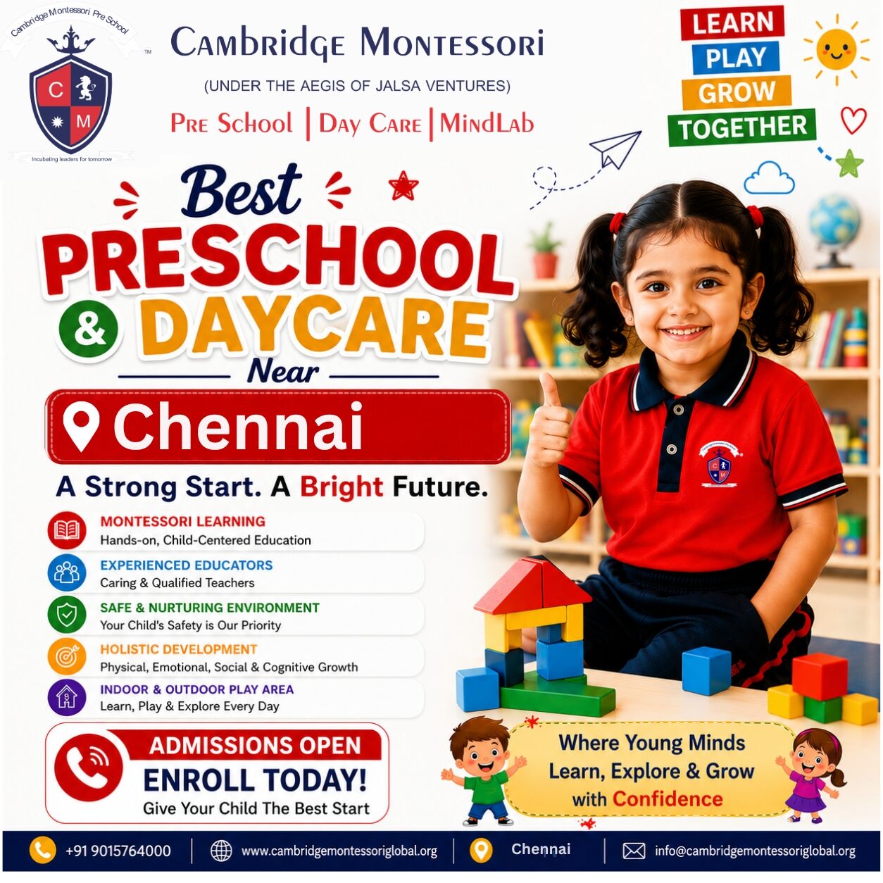 Chennai, Daycare, Best Preschool & Day Care Chennai