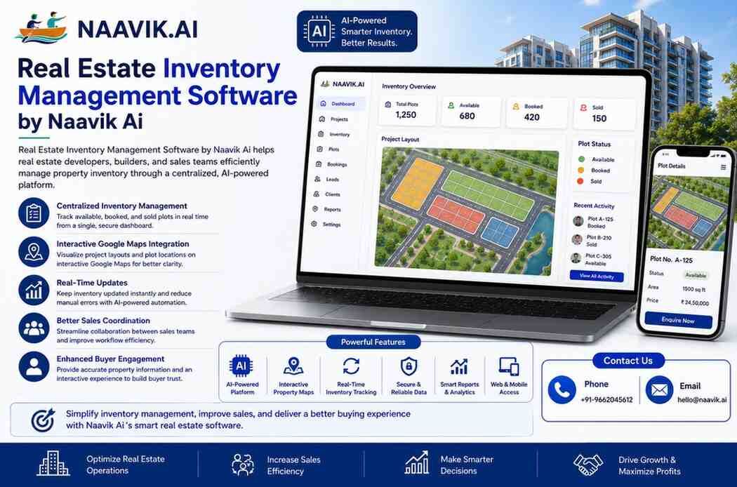 Mumbai, Business, Real Estate Inventory Management Software - Naavik Ai