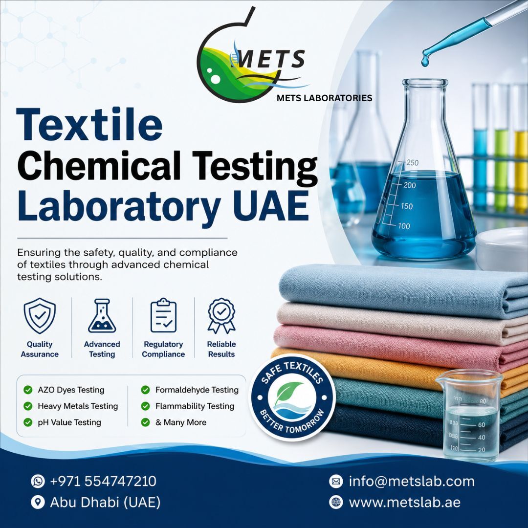 Abu Dhabi, Business, Textile Quality Testing Laboratory UAE For Better Manufacturing Standards