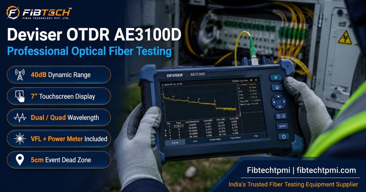 New Delhi, Electronics, INR 158,  Buy Deviser OTDR AE3100D For Optical Fiber Testing