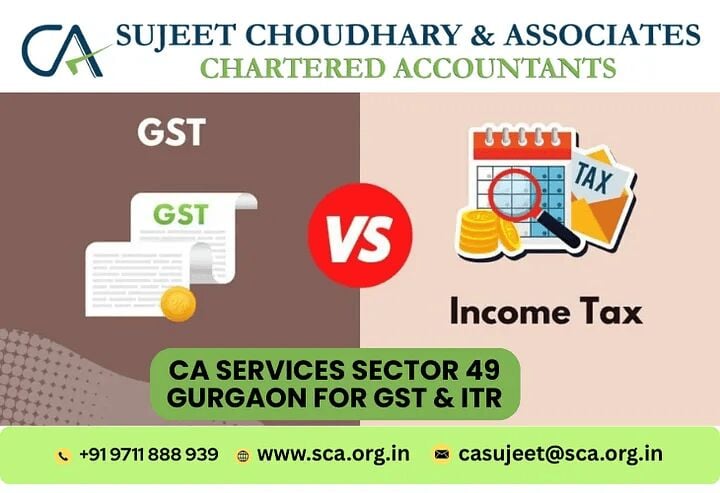 Gurgaon, Items Wanted, Ca Services Sector 49 Gurgaon For GST & ITR