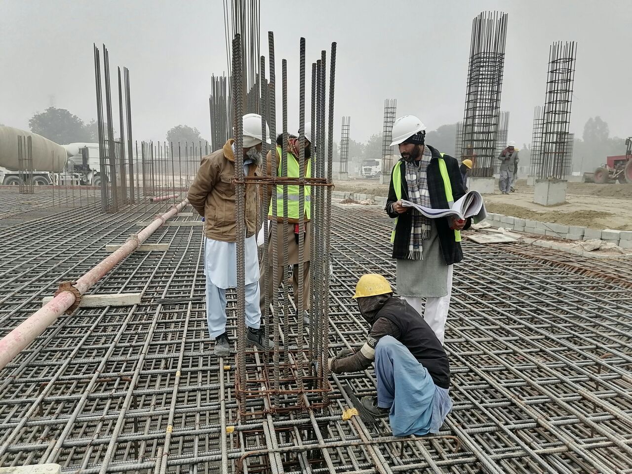 Riyadh, Construction, Vinyl Flooring Gypsum Work Landscaping Project Facility Available