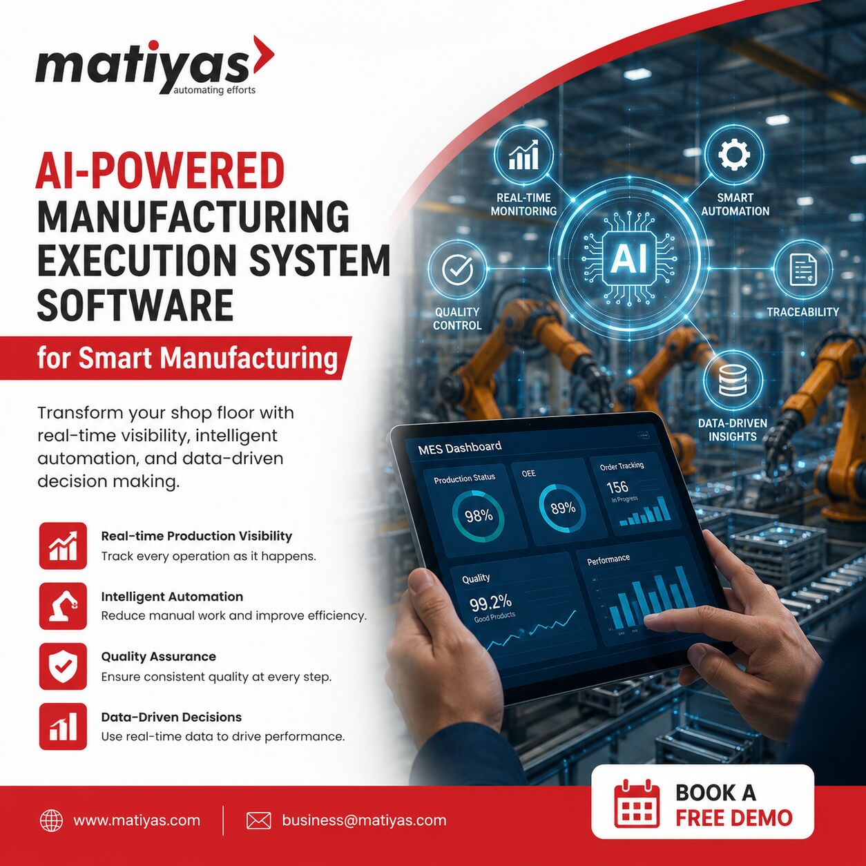Singapore, Software, SGD 1,  AI-Powered Manufacturing Execution System Software For Smart Manufacturing