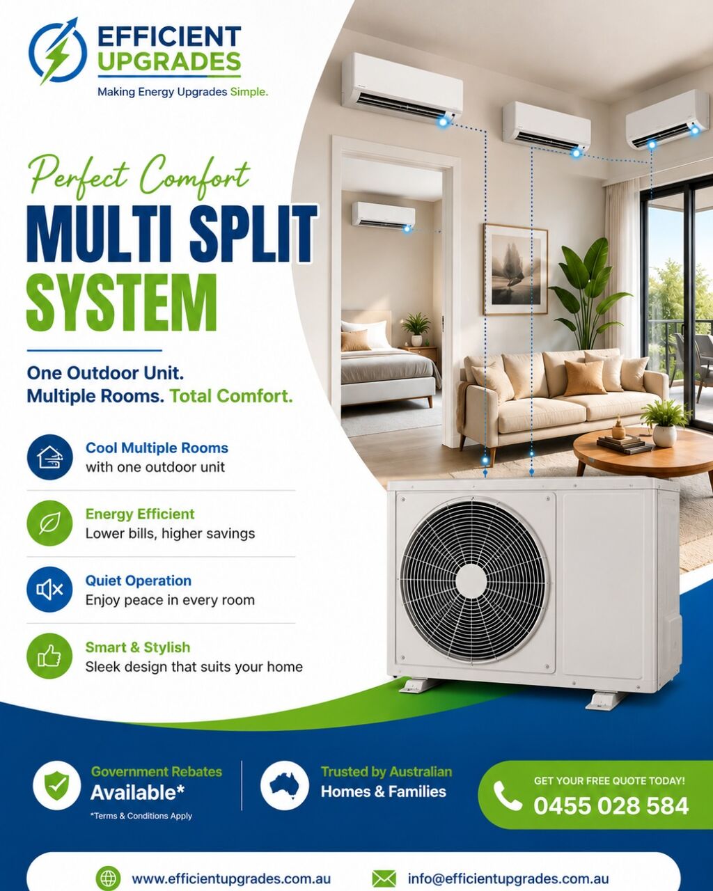 Melbourne, Electronics, AUD 4999,  Upgrade To A Multi Split Air Conditioning System!