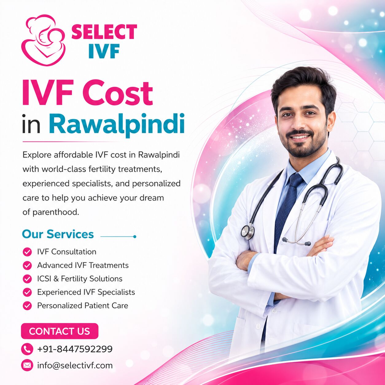 Rawalpindi, Health, IVF Cost In Rawalpindi