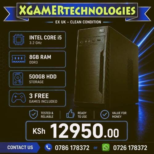 Nairobi, Electronics, KES 12950,  Regenerated Intel Core I5 4GB RAM Lenovo Computer
