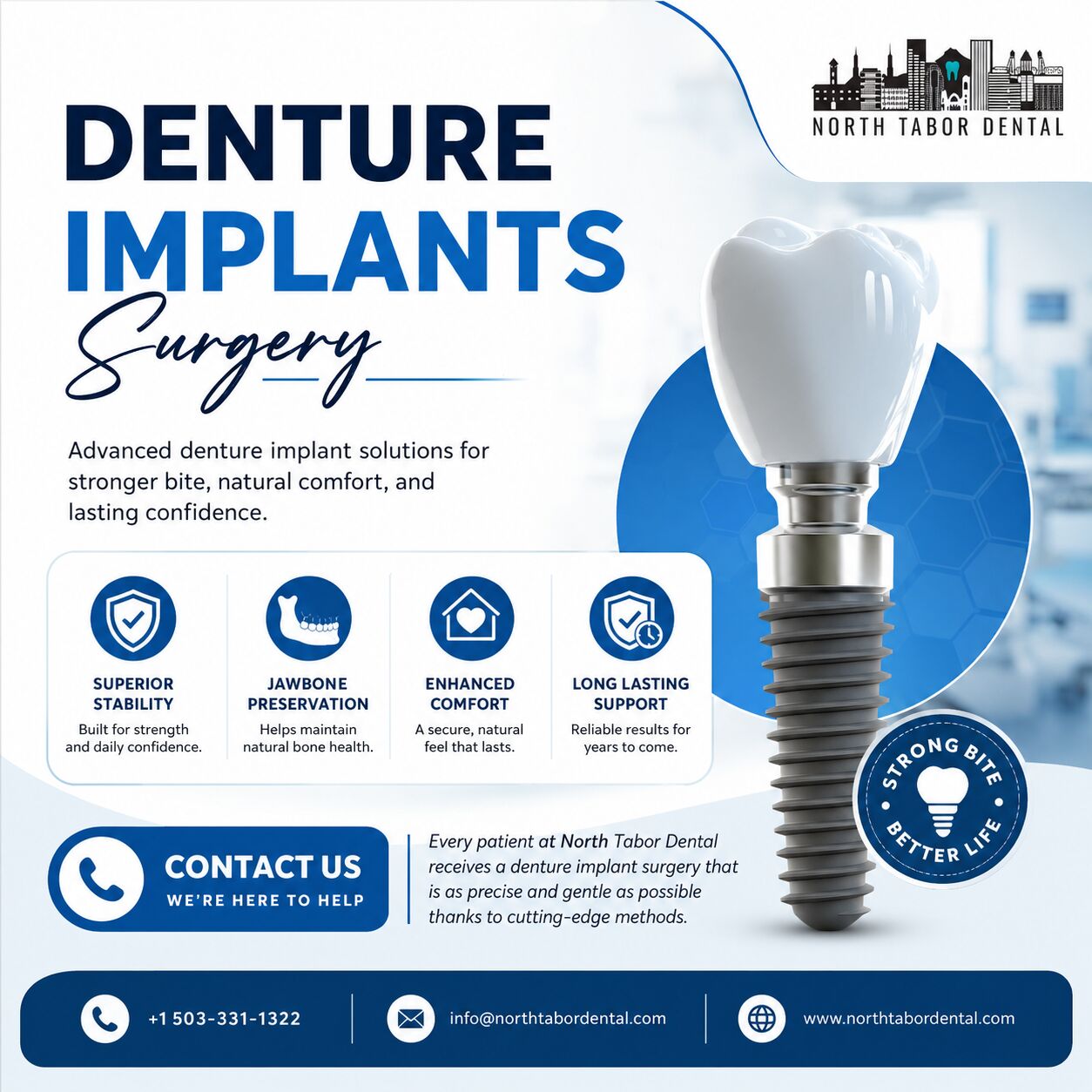 Washington DC, Health, Is Denture Implants Surgery Painful? Recovery Pain Explained !